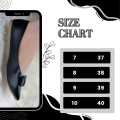 Ladies Black Pumps, Ultra-Light Faux Leather Flat Heel Slip-On with Bow-Tie Decoration, Comfortable and Trendy. 