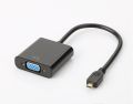 Micro HDMI to VGA Female Adapter Converter Cable. 
