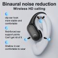 Premium Wireless HiFi Stereo Ear Hook Earbuds - Enjoy Rich Audio with TWS BT 5.3, Noise Reduction & Waterproof Design!. 