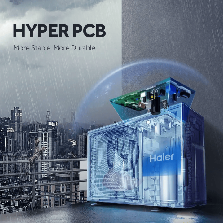 Haier-HSU-20HFTEX%20(DG)/(OW)%20-%20T3%20Plus%20Series-%201.5%20Ton%20DC%20Inverter-(20,000%20BTU's)-%20WIFI-%20White%20&%20Silver%20-%20Image%203