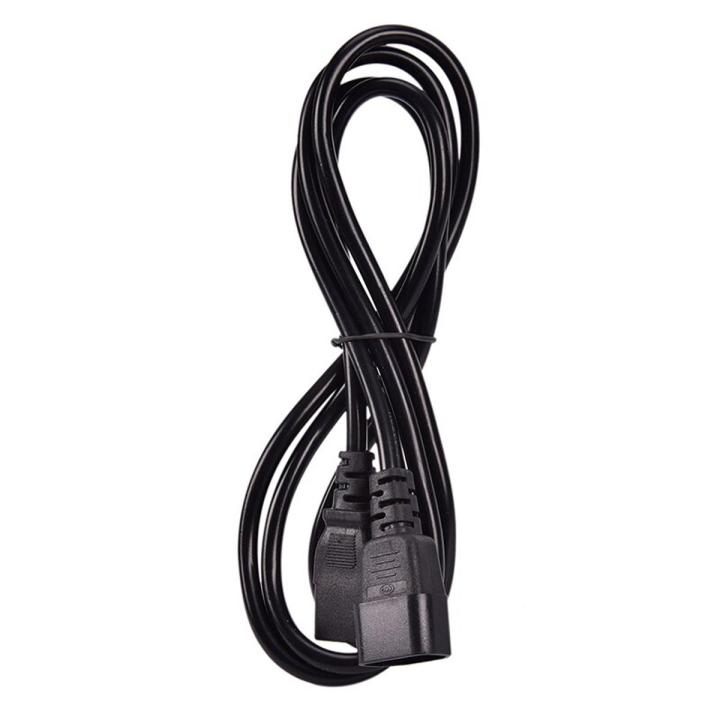 【3C VictoryEagle Store】1.8m Power Extension Cable Male to Female UPS C13 - C14