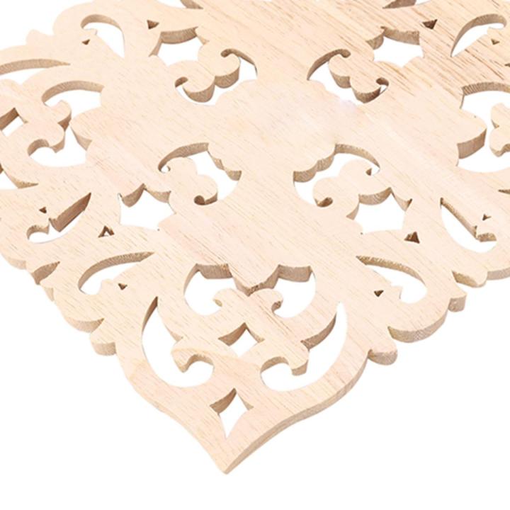 Wooden Decal Supply European-Style Applique Real Wood Carving Accessories And Retail.Woodcarving