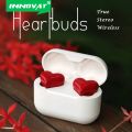 INNOVAT® New Original Heartbuds Bluetooth Wireless Headphones Heart Shaped Earphones women Earphone High Quality Heart Earbuds Airpods Girl Gift. 