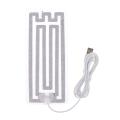 New USB Heating Element Film Heater 8*18CM For Warm Feet Hand Warmer Electric Belts Encounter. 