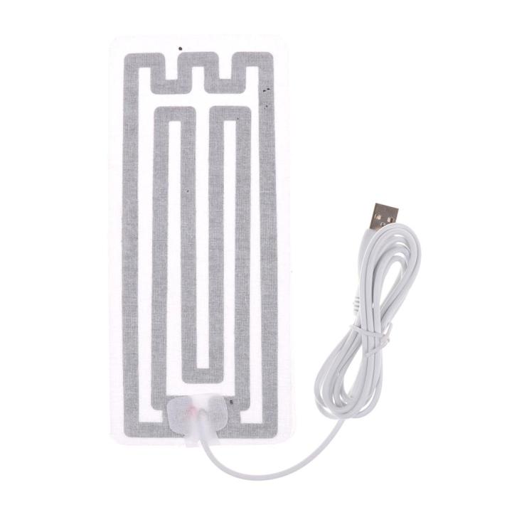 New USB Heating Element Film Heater 8*18CM For Warm Feet Hand Warmer Electric Belts Encounter