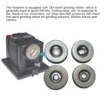 OUMERY 2Pcs 50mm Diamond Grinding Wheel Circle Disc for Electric Multifunctional Sharpener Grinder Sharpening Accessories. 