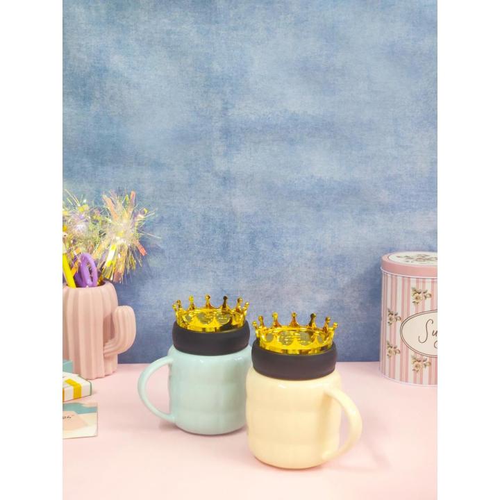 Coffee Mug - King And Queen - Ceramic - Set Of 2