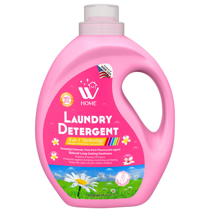 WBM HOME Laundry Detergent Liquid For Automatic Machine 2 Liter | Concentrated Laundry Washing Powder