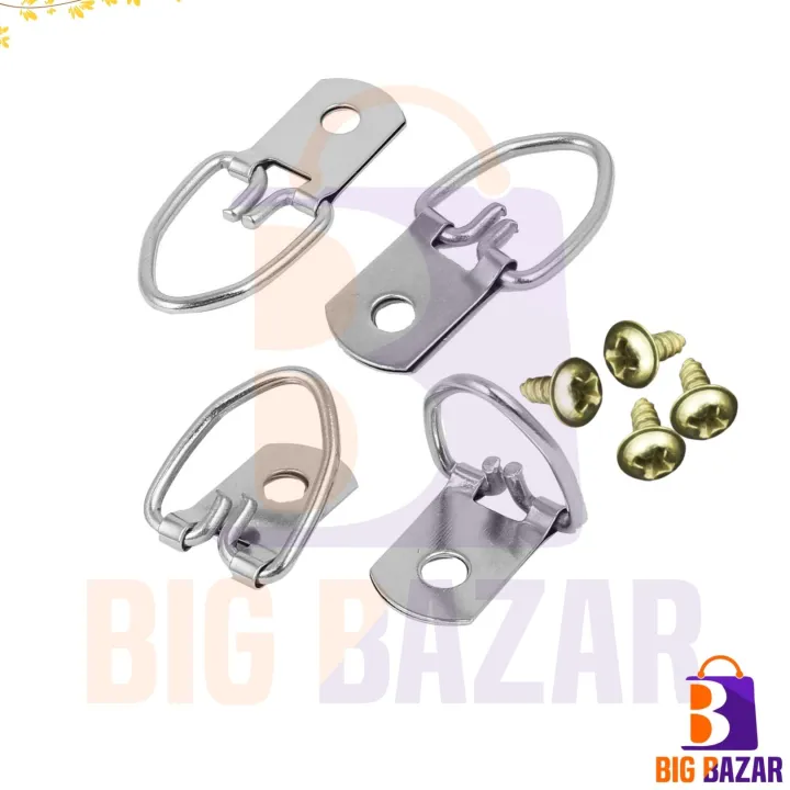 Photo%20Frame%20Hook,%201%20hole%20D-Ring%20Picture%20Hanger%20with%20screw,%20Hook%20for%20Hanging,%20picture%20frames%20wall%20hanging%20,%20Hook%20-%20Image%203