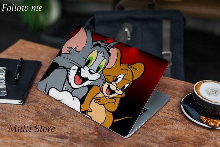 Tom%20jerry%20face%20Laptop%20back%20cover%20/%20skin%20/%20sticker%20for%20girls%20/%20boys%20-%20Vinyl%20Sticker%20Decal%20-%20For%20All%20Laptops%20-%20Sizes%2013%2013.3%2014.6%2015%2015.4%2015.6%20inches%20Laptop%20-%20Image%202