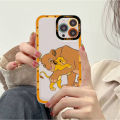 【Dislikelike】Disney The Lion King phone case for iPhone 11 12 13 mini pro Max 14 Pro Max case shell. 