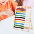 Abacus Calculator For Kids, Wooden Abacus Calculation Colorful Beads Set for Kids. 