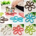 Hot sale Table Mat Durable Plum Non-Slip Heat Resistant Mat Coaster Cushion Placemat Hot Pan Pot Holder Pads Kitchen Accessories. 