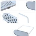 Kitchen Towel Cloth Holder Hanger Sink Sponge Holder Shelf Drainage Organizer. 