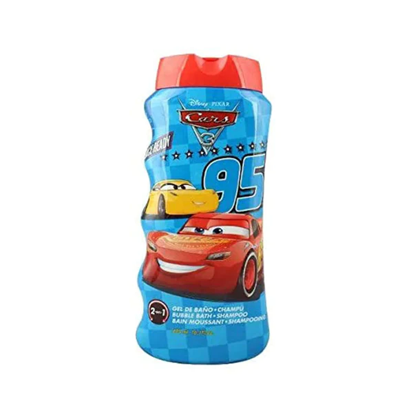 Disney Cars 2 in 1 Bubble Bath Shampoo 475ml