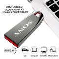 Original 1TB 2TB SONY Metal Flash Drive Thumbdrive Pendrive 2GB Waterproof U Disk Keyrings Can Be Fastened Memoria Usb Type-C. 
