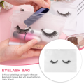 50 Pieces Eyelash Bags Lash Bags for Aftercare Bags (White 7X5Inch). 