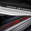 4PCS Car Sill Stickers For Citroen C1 C2 C3 C4 C4L C5 C6 C8 C-ELYSEE VTS Xsara C-Crosser Berlingo Jumpy Nemo Picasso Accessories. 
