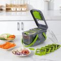 14/16/22 in 1 Multifunctional Vegetable Chopper Slicer Shredder with Basket Fruit Slicer Potato Shredder Carrot Grind Home Gadgets. 