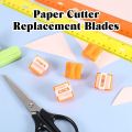 12 Pcs Paper Trimmer Replacement Blades Paper Cutter Blades Craft Paper Cutting Replacement Blades for A4 Paper Cutter. 