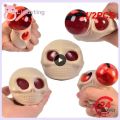 jeansame 1/2PCS Skull Relief Toy New Skull Squeeze Balls Squishy Horror Skull Stress Relief Toy Simulation Skull Pump Tricky Prank. 