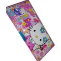 Hello Kitty Pencil Box Leather Milk Double Side (KX-1772) (1 Pcs). 