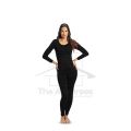 The Ansarees - Winter Complete Thermal Suit for Women (Inner Wear) - Women Premium Thermal Body Warmer - Casual Size - Slim Fit - Black. 