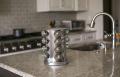 Stainless Steel 16 pcs Jars Rotating Spice Jar Rack Set Seasoning Stand Holder Condiment Salt Pepper Shaker Kitchen Tools. 