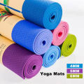 Beddy's Studio - Yoga Mats 4MM & 5MM & 6MM Anti Slip Feet Gym Mat For Men & Women Double Sided Fitness Workout Mat Thick Exercise Pad For Yoga & Sports. 