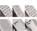 Multifunctional Box Grater With 6-Sided Stainless Steel,for Cheese, Ginger, Vegetables，Garlic，Nutmeg, Chocolate- Easy To Use And Clean. 