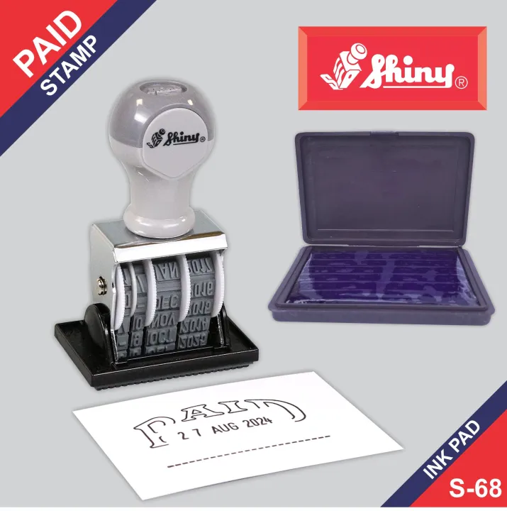 Shiny%20S-68%20Dater%20Rubber%20Stamp%20%7C%20PAID"%20Message%20with%20Date%20&%20Signature%20Line%20%7C%20Office%20Self-Inking%20Stamp%20for%20Receipts,%20Invoices%20&%20Documents%20%7C%20Adjustable%20Date%20Stamp%20%E2%80%93%20Durable%20&%20Easy%20to%20Use%20-%20Image%203