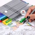 Fineliner Coloring Pens Set Fine Point Pens 0.4mm Assorted Colors, Fineliners Colored Pens Fine Line Pens Set For Coloring/Writing/Arts Set of 12/24/36 Beautiful Assorted Color Pointers​. 