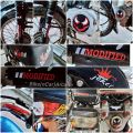 70cc Sticker Kit 24 x Stickers in Package Wateproof With Size Sticker Decal High Quality With Reflective Material. 