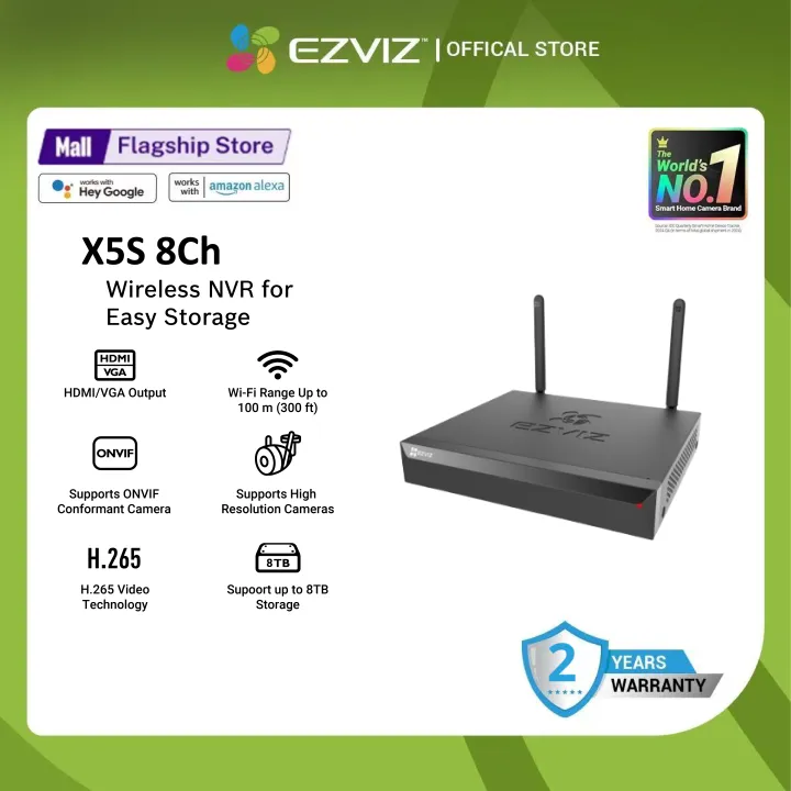 Ezviz%20by%20Hikvision%20Wireless%204ch/8ch%20NVR%20X5S%20with%20HDMI/VGA%20Output%20%7C%20Supports%20High-Resolution%20Cameras%20of%20Up%20to%203K%20Video%20Quality%20%7C%20Wi-Fi%20Range%20Up%20to%20100%20m%20(300%20ft)%7C%20Supports%20ONVIF%20Conformant%20Camera%20%7C%20H.265%20Video%20Technology%20%7C%20Supports%20upto%208TB%20Storage%20-%20Image%202