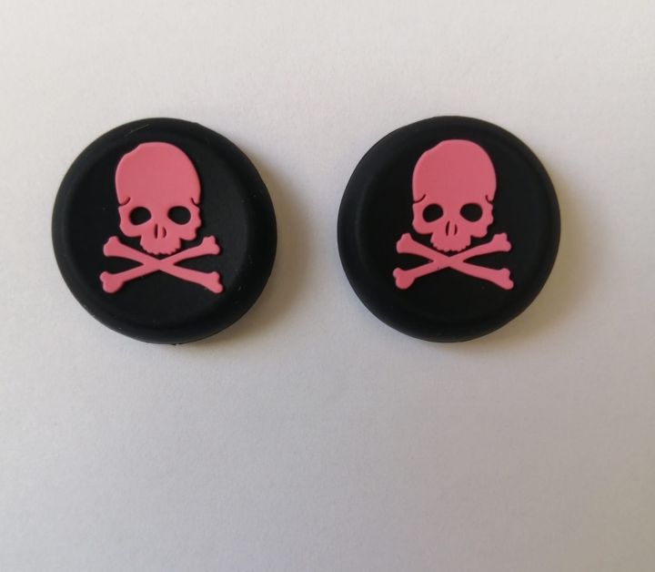 2pc Skull Thumb Grips Silicone Case Cover Thumbstick Caps Controller Analog For Playstation 4 Xbox One 360 PS4 PS3