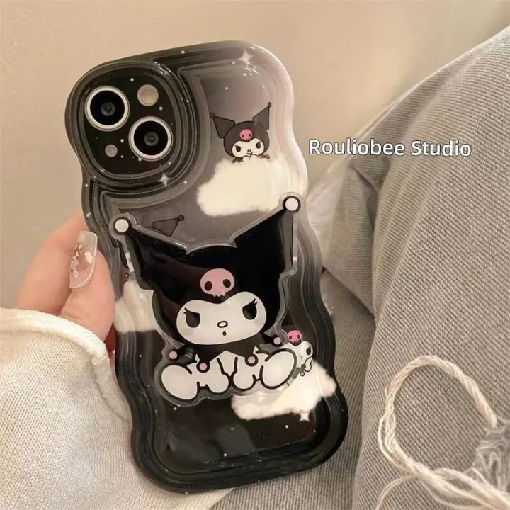 Sanrio Kuromi Hot Phone Case Y2k Fashion Star Luxury Design Cover Iphone 11 Case Iphone 12 13 14 Pro Max Protective