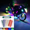 2Pcs 12v Light One Color Light Waterproof Blue LED Green LED White LED Orange LED Red LED And Yellow LED Bike Decoration Light 12 Volt Light Motorcycle LED Light Room Decoration Light Car Decoration Light. 