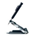 Multifunctional Adjustable Profile Scribing Ruler Measuring DIY Woodworking Deep Hole Pencil Contour Gauge Tool. 