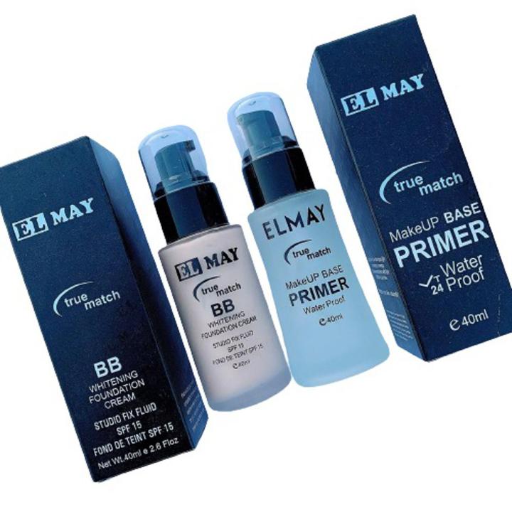 ELMAY Deal of 02 - Water Proof Foundation + Water Proof Makeup Primer