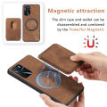 For OPPO A98 A79 A78 A58 5G Case 2IN1 Removable Magsafe Leather Back Cover For OPPO A18 A38 A 79 58 78 54 16 A74 A54S A16S Funda. 