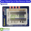 Mechanic Imax 9 Nand Cpu Ic Glue Remover Blade Edge Glue Scraper Ultra Thin Knife 20 in 1 Blade Set by electrica. 