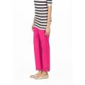 Pink Cotton Cigarette Pant For Women. 