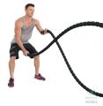 BATTLE ROPE FITNESS MUSCLE STRENGTH TRAINING BATTLE ROPE 50 mm DIAMETER. 
