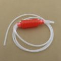 2 Meter Red Syphon Tube Hand Fuel Pump Gasoline Siphon Hose Gas Oil Water Fuel Transfer Siphon Pump for Water Gasoline Home Brew Hose Pipe. 