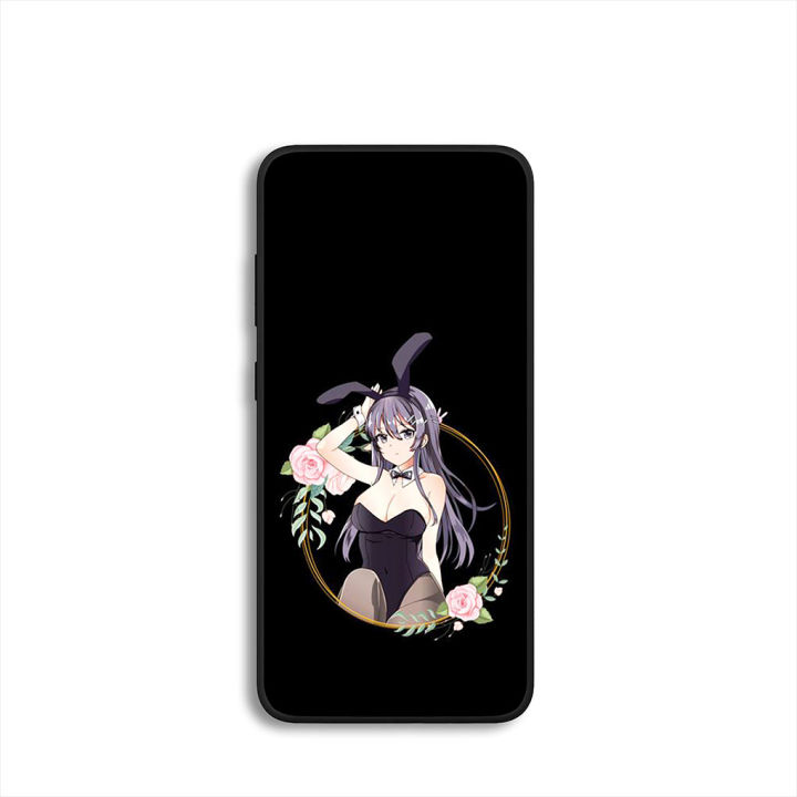 Bunny Girl Senpai Mai Sakurajima Phone Cover Case for Realme C55 C35 C3 C25 C11 C31 C30 C33 8i 6i 6 9I 8 Pro Soft Casing