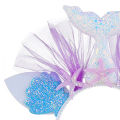 Decorative Head Band Practical Faux Leather Mermaid Tail Exquisite Hairhoop Headband for Home. 