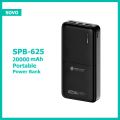 SOVO SPB-625 Refuel 20000mAh Portable Power (Bank With PD 22.5W Fast Charging). 
