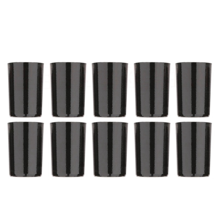 Golf Iron Rubber Sleeve Black .355 Diameter Golf Iron Rubber Sleeve Golf Iron Rubber Sleeve Height 19mm