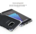 Phone Case For Samsung Galaxy Note Fan Edition / note FE / note 7 Silicone Clear Shockproof Cover Transparent Soft TPU Bumper Casing. 