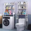 Bathroom Storage Shelf Over Toilet 2-3 Tiers Stainless Steel Toilet/Washing Machine Rack Bathroom Space Saver Organizer Holder. 